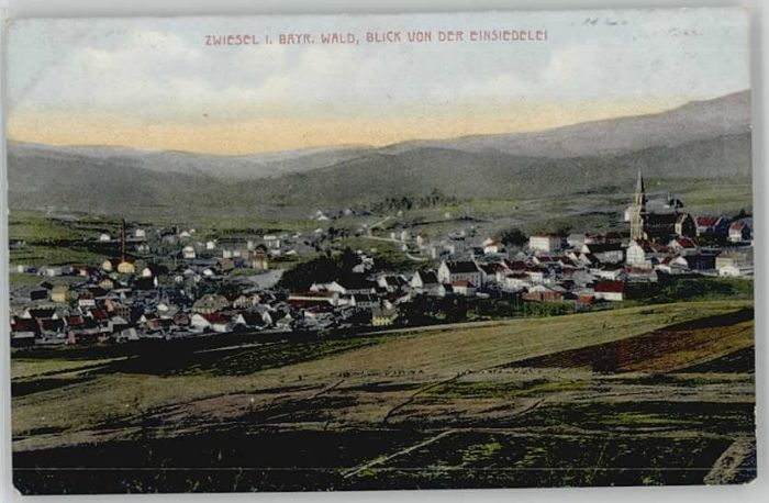 Zwiesel Niederbayern Zwiesel  ungelaufen ca. 1910
