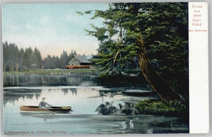 Bayerisch Eisenstein Arbersee ungelaufen ca. 1910