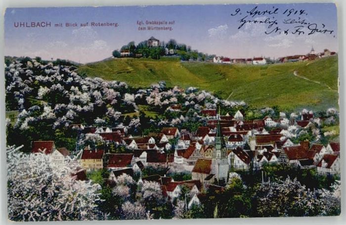 Uhlbach Stuttgart Uhlbach  o 1914