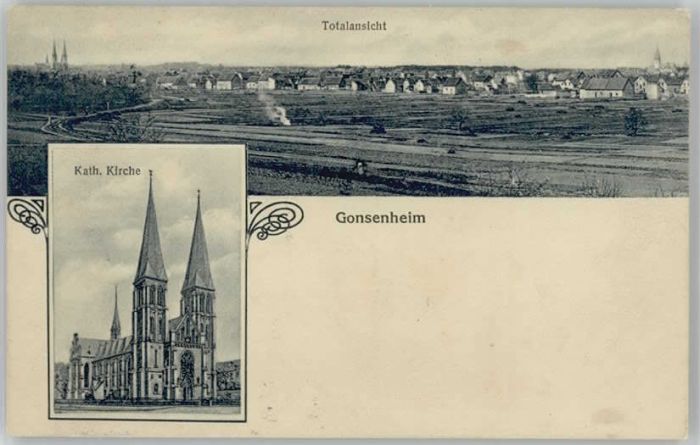 Gonsenheim  ungelaufen ca. 1910