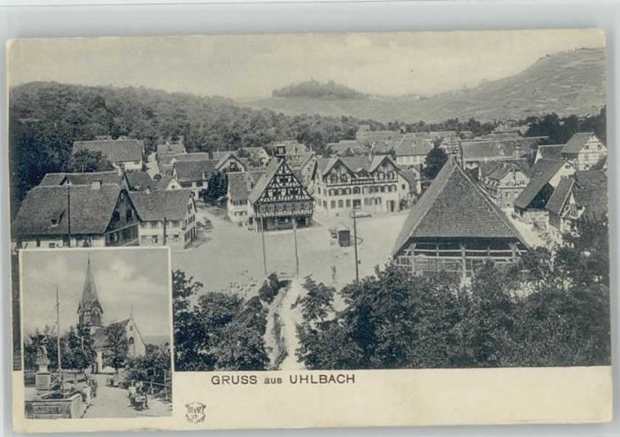 Uhlbach Stuttgart Uhlbach  x 1907