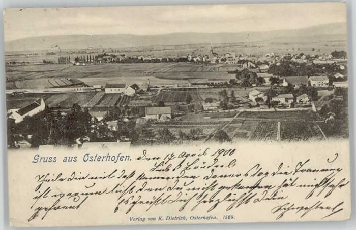 Osterhofen Niederbayern x 1900