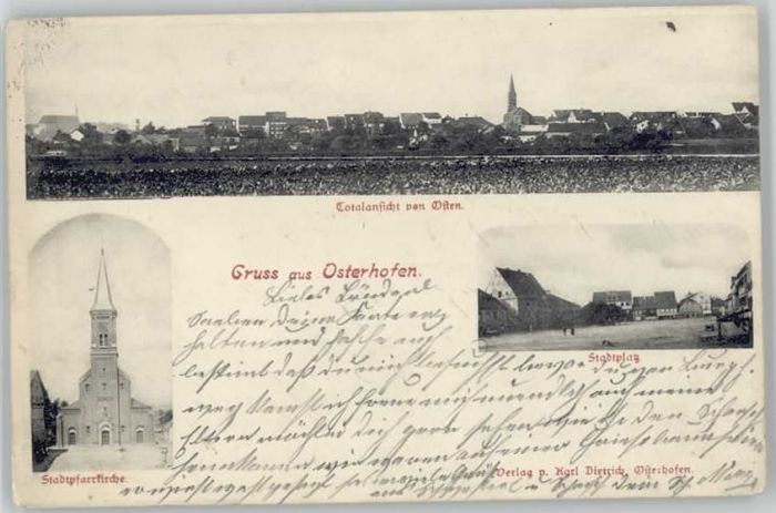 Osterhofen Niederbayern x 1899