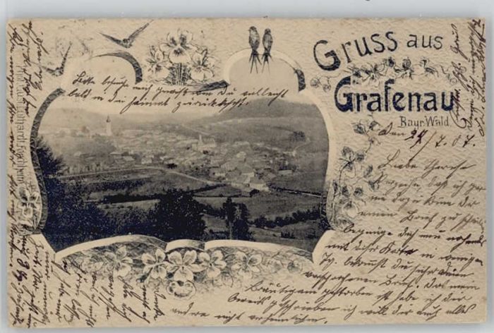 Grafenau Niederbayern x 1907