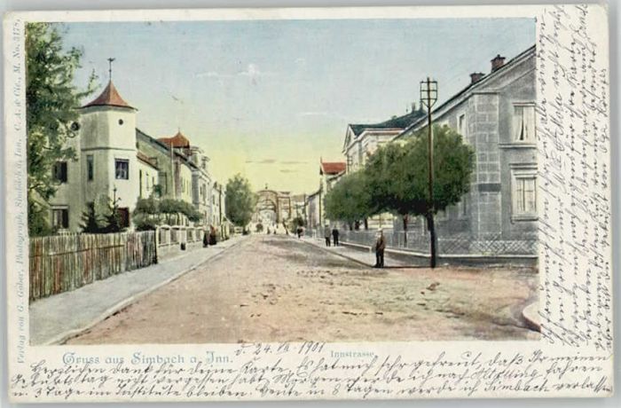 Simbach Inn x 1901
