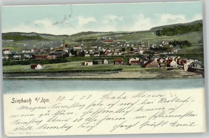 Simbach Inn x 1903