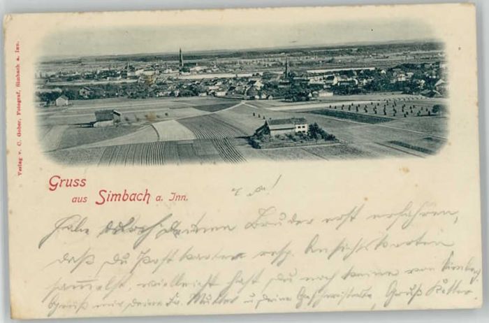Simbach Inn x 1898