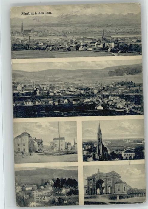 Simbach Inn x 1914