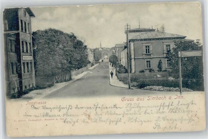 Simbach Inn  x 1901