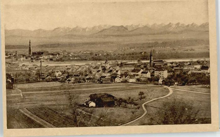 Simbach Inn ungelaufen ca. 1920