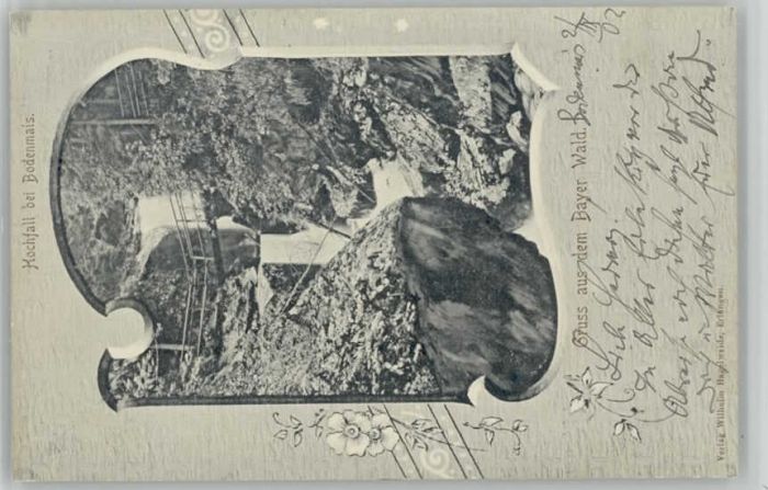 Bodenmais Regen Bayern Hochfall x 1902