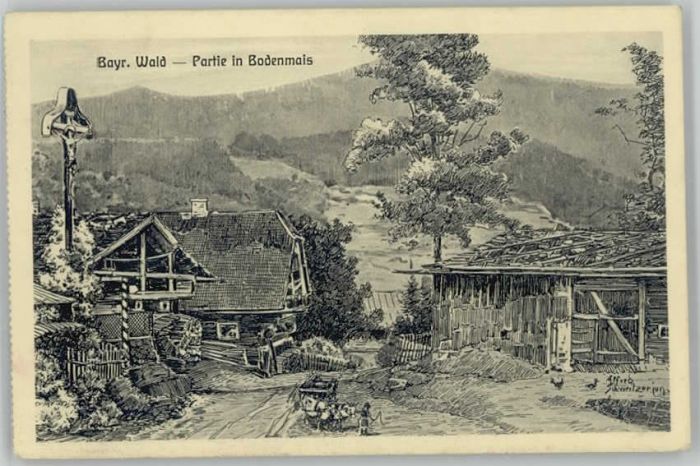 Bodenmais Feldpost x 1916