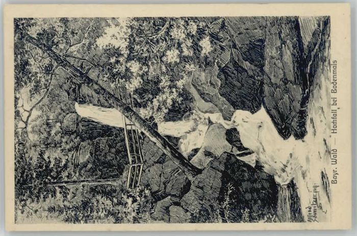 Bodenmais Hochfall ungelaufen ca. 1920