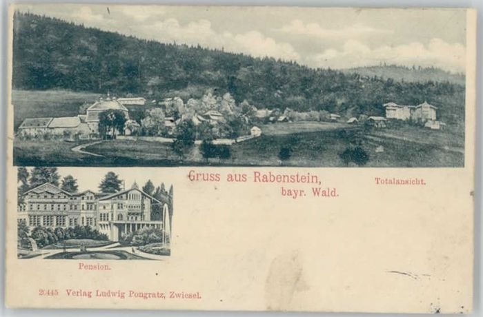 Rabenstein Zwiesel Rabenstein Regen  x 1900