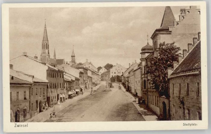 Zwiesel Niederbayern Zwiesel  ungelaufen ca. 1920