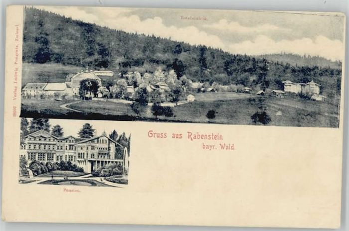 Rabenstein Zwiesel Rabenstein Regen  ungelaufen ca. 1900