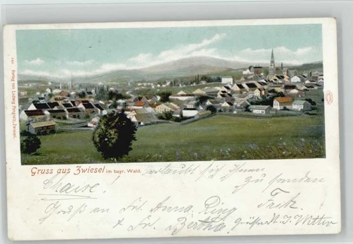 Zwiesel Niederbayern Zwiesel x 1901