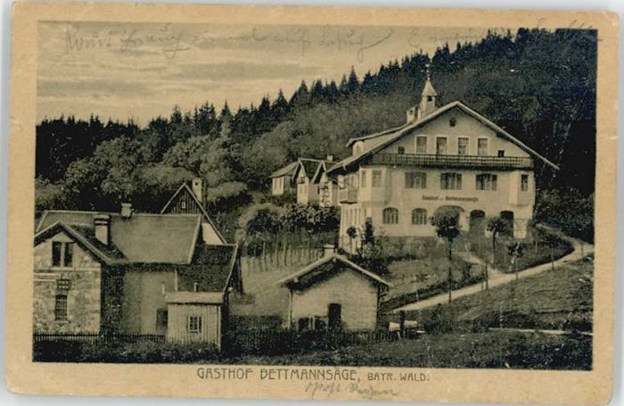 Zwiesel Niederbayern Zwiesel [Verlag] Gasthof Bettmannsäge x