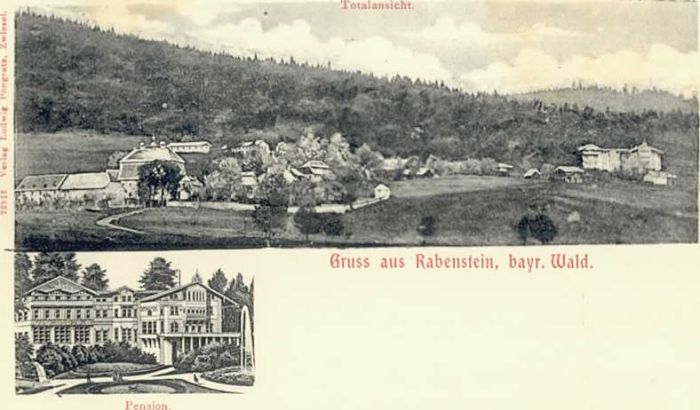 Rabenstein Zwiesel Rabenstein Regen  ungelaufen ca. 1900