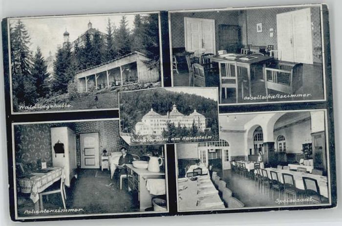 Deggendorf Donau Deggendorf Sanatorium Hausstein x 1910
