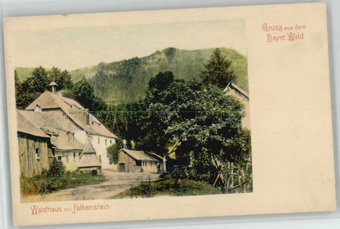 Falkenstein Vogtland Falkenstein Waldhaus ungelaufen ca. 190