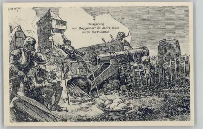 Deggendorf Donau Deggendorf Belagerung Hussiten ungelauf