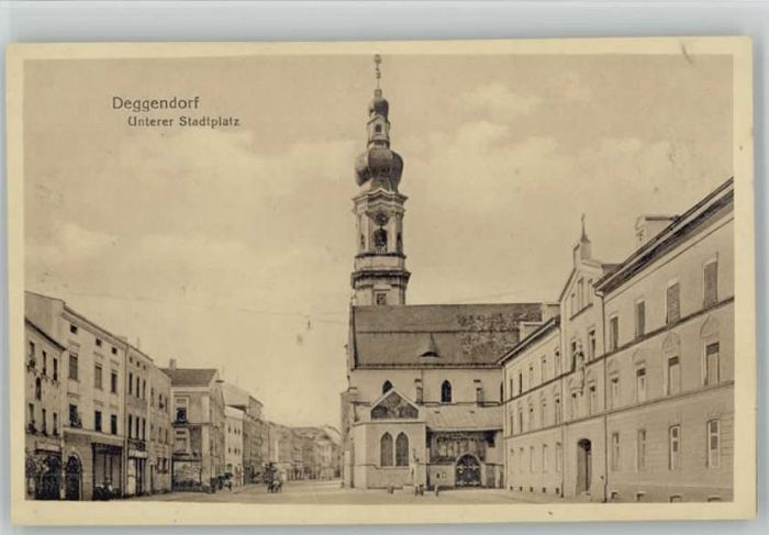 Deggendorf Donau Deggendorf  ungelaufen ca. 1920