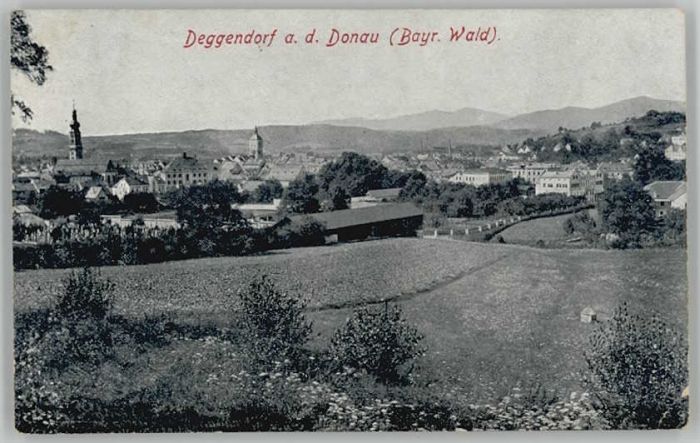Deggendorf Donau Deggendorf  ungelaufen ca. 1910