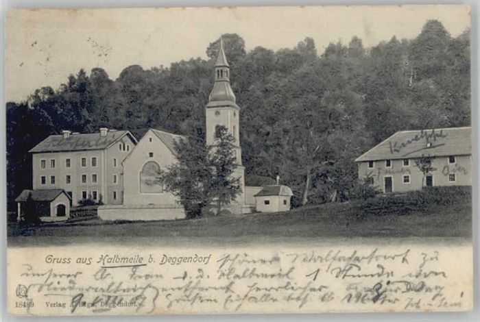 Deggendorf Donau Deggendorf Halbmeile x 1907