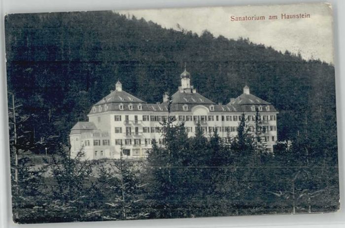 Deggendorf Donau Deggendorf Sanatorium Hausstein x 1911