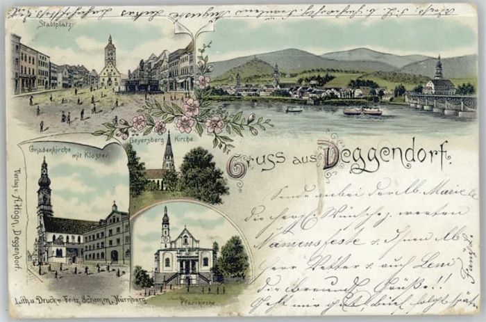 Deggendorf Donau Deggendorf Gnaden Kirche Geyersberg Kir