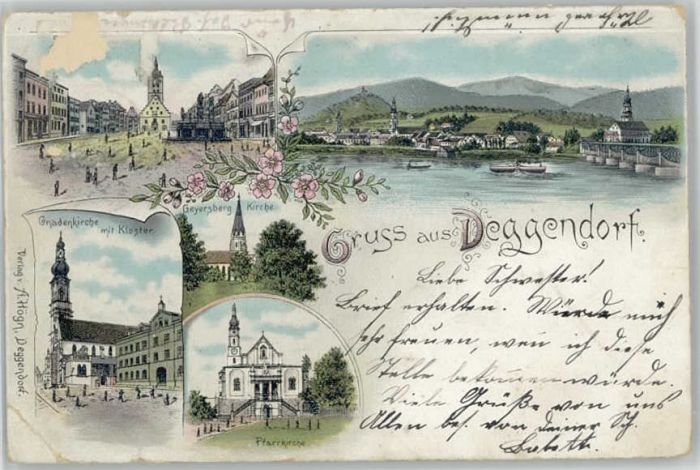 Deggendorf Donau Deggendorf Gnaden Kirche Geyersberg Kir