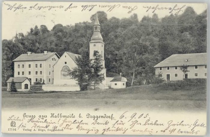Deggendorf Donau Deggendorf Halbmeile x 1905