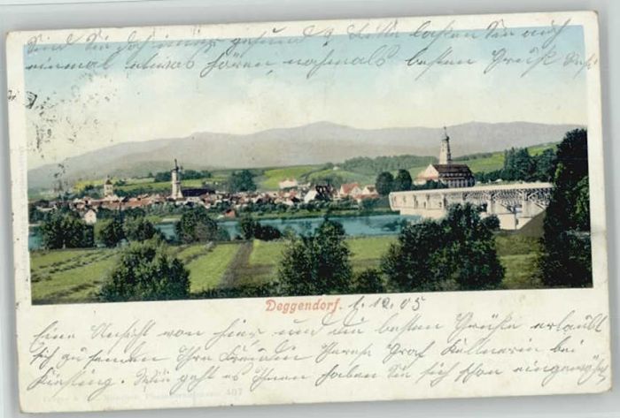 Deggendorf Donau Deggendorf  x 1905
