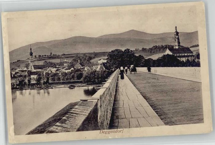 Deggendorf Donau Deggendorf  ungelaufen ca. 1920