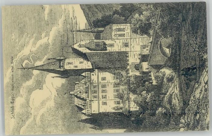 Deggendorf Donau Deggendorf Schloss Egg ungelaufen ca. 1