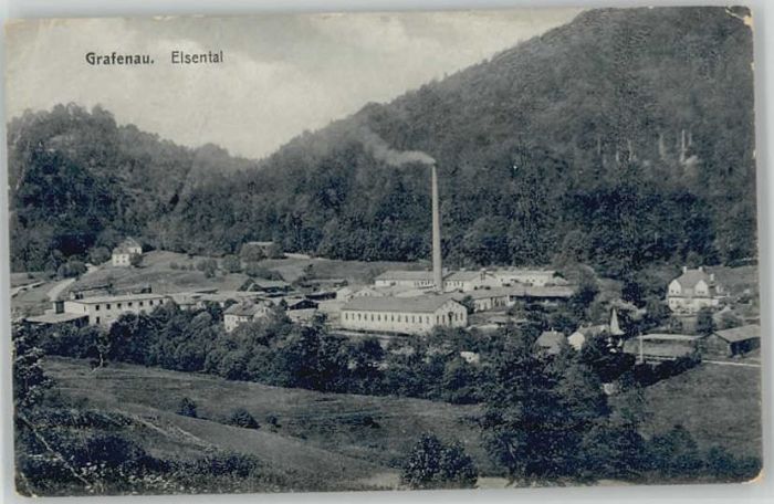 Grafenau Niederbayern Elsental ungelaufen ca. 1910