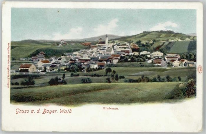 Grafenau Niederbayern  ungelaufen ca. 1900