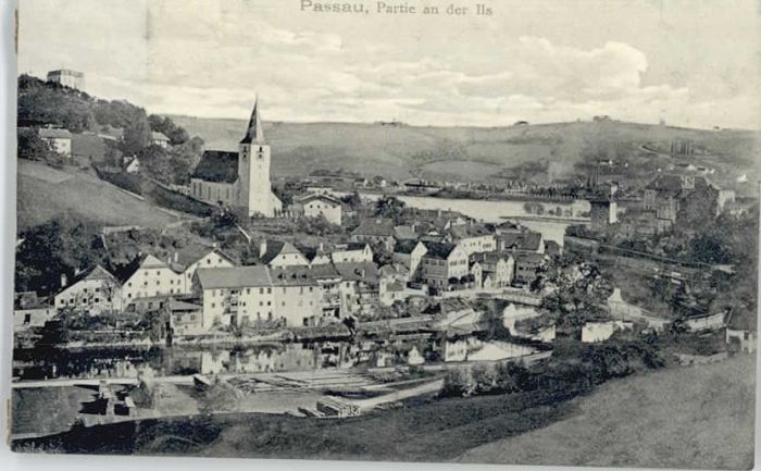 PAssAU Bayern Ils ungelaufen ca. 1910