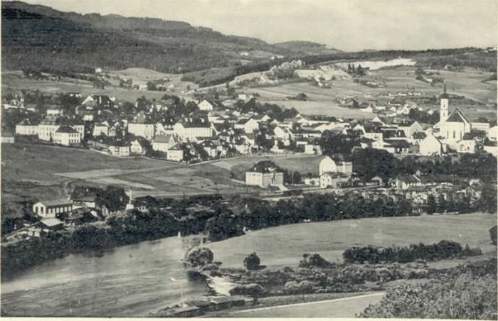Viechtach Bayerischer Wald Viechtach Pfahl ungelaufen ca. 1920