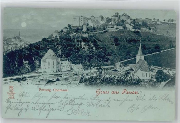Passau Festung Oberhaus x 1899