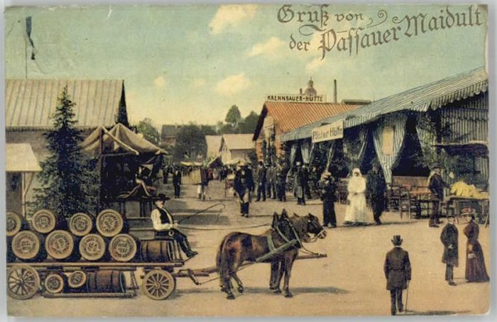 Passau Maidult ungelaufen ca. 1910