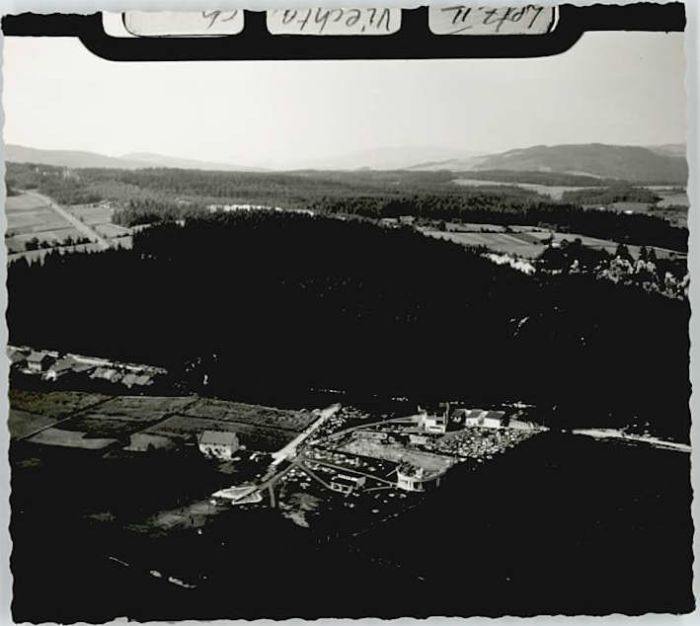 Viechtach Bayerischer Wald Viechtach Fliegeraufnahme o 1961