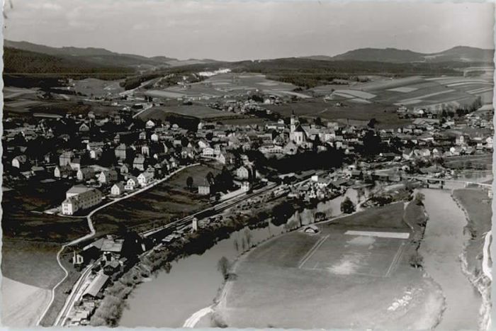 Viechtach Bayerischer Wald Viechtach Fliegeraufnahme o 1957