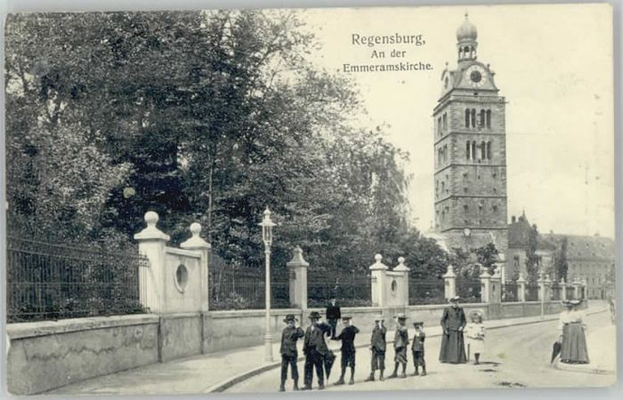 Regensburg Emmerans Kirche x 1910