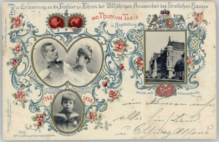 Regensburg Thurn und Taxis x 1899