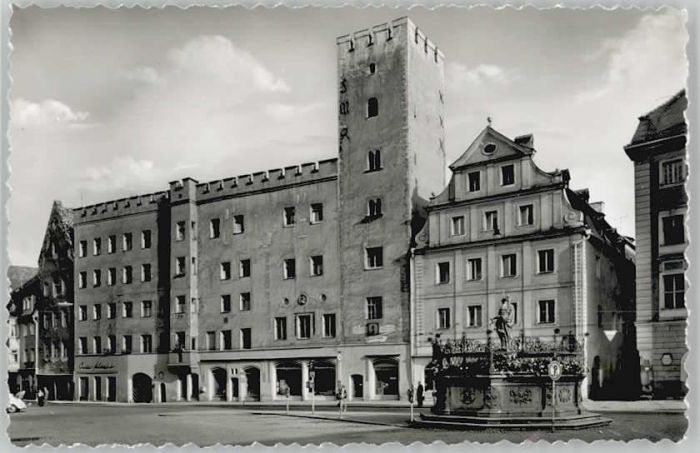 REGENSBURG Bayern Haidplatz ungelaufen ca. 1965