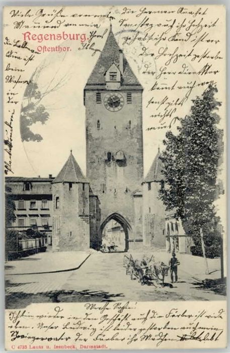 Regensburg Ostenthor x 1901