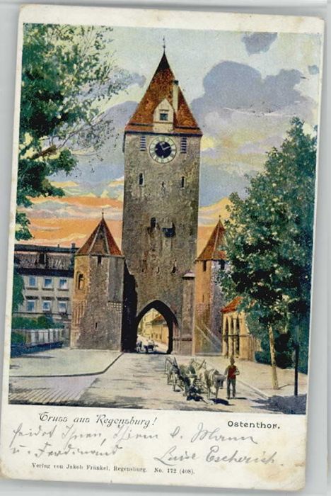 Regensburg Ostenthor x 1900