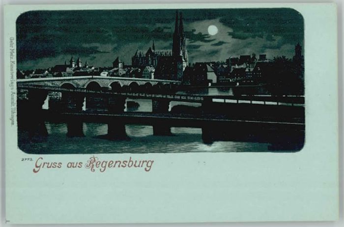 Regensburg ungelaufen ca. 1900